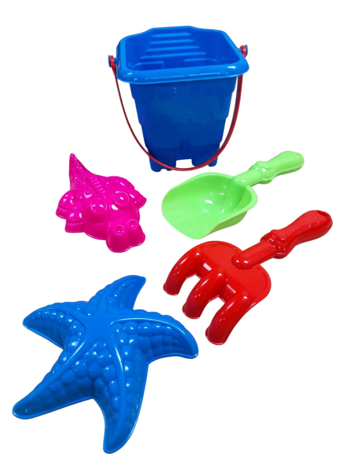 Mini Beach Bucket Set de 5 Piezas para Niños.