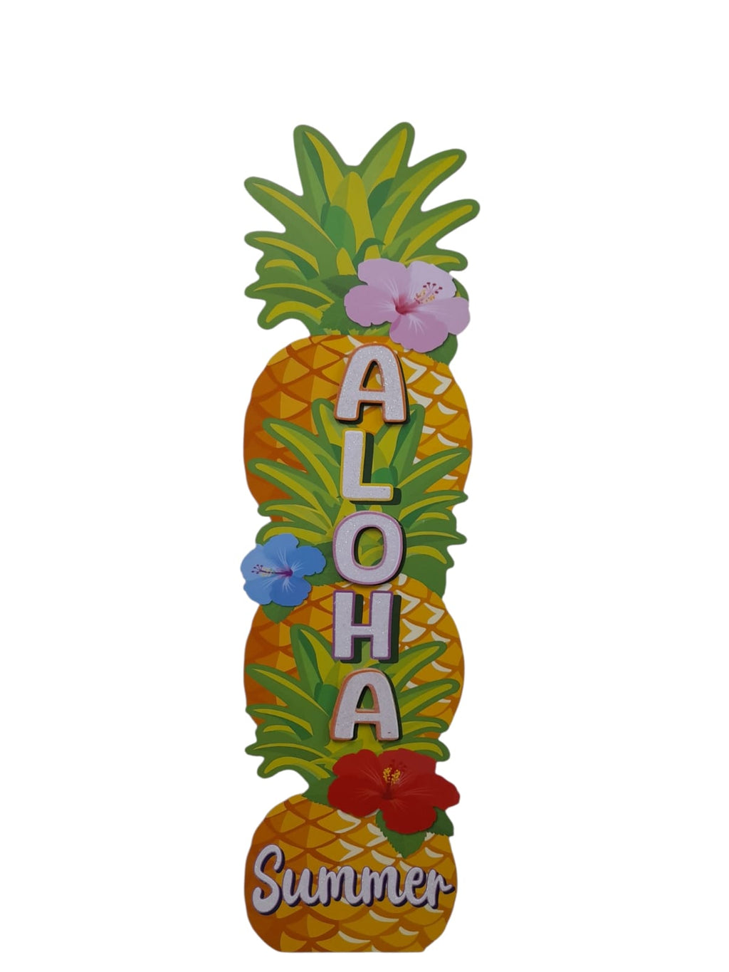 Summer Wooden Fruit Vertical Hanging Decor.