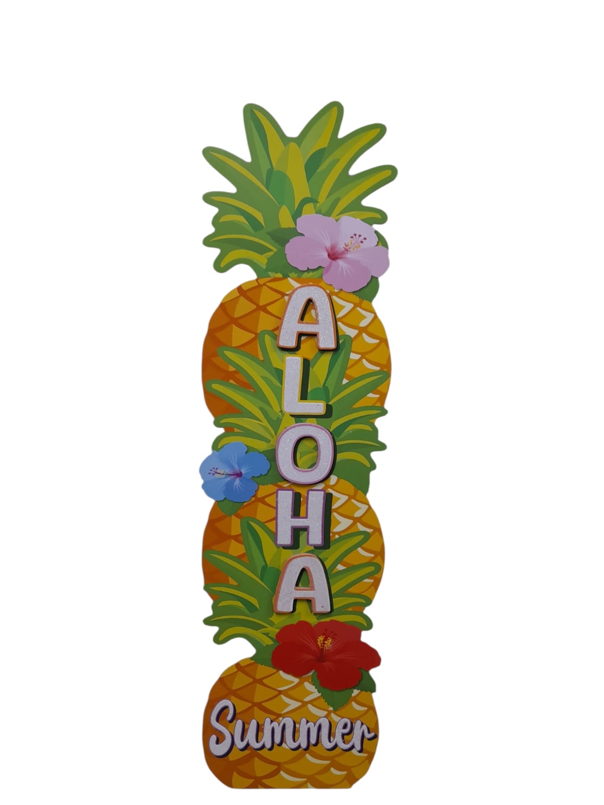 Summer Wooden Fruit Vertical Hanging Decor.