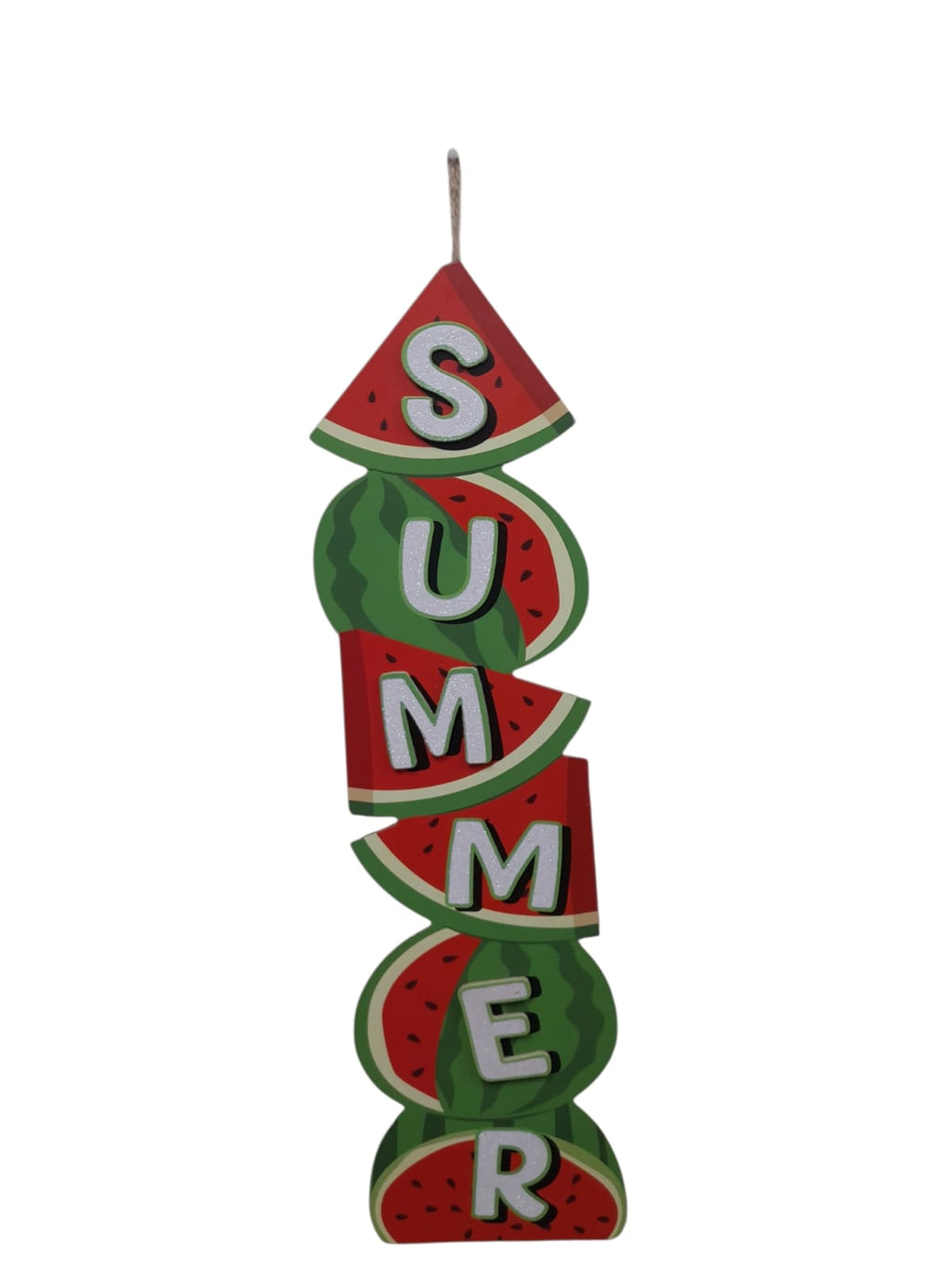 Summer Wooden Fruit Vertical Hanging Decor.