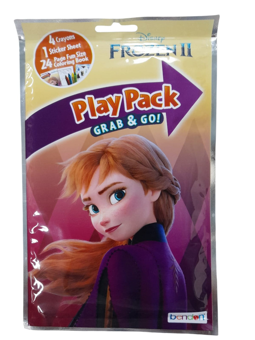Play Pack Grab & Go con Crayones y Stickers.