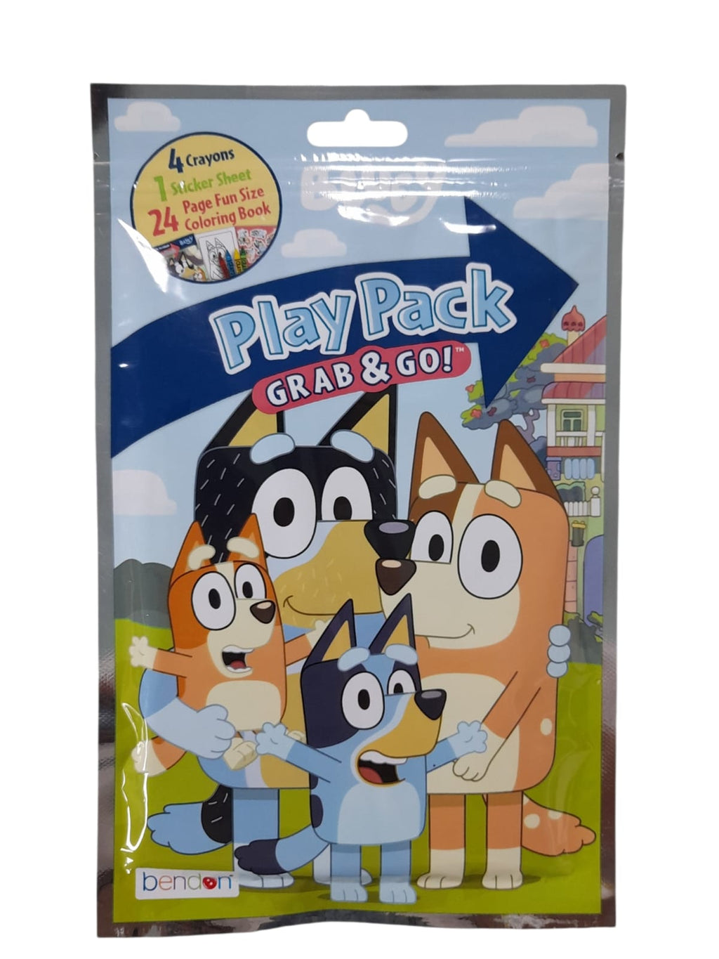 Play Pack Grab & Go con Crayones y Stickers.