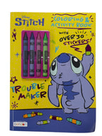 Coloring & Activity Book con Stickers y Crayolas.