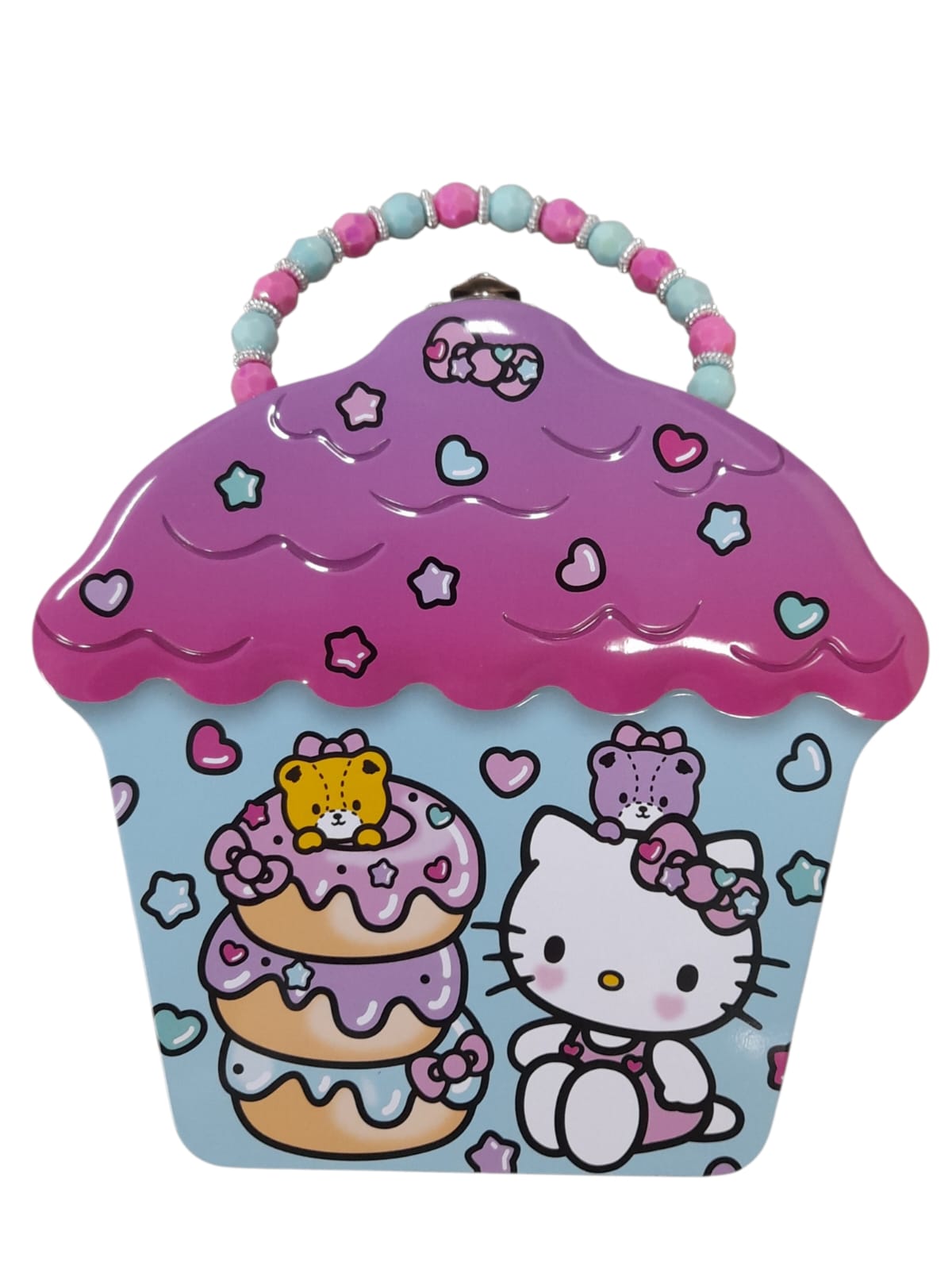 Hello Kitty Tin Box Cupcake Shape.