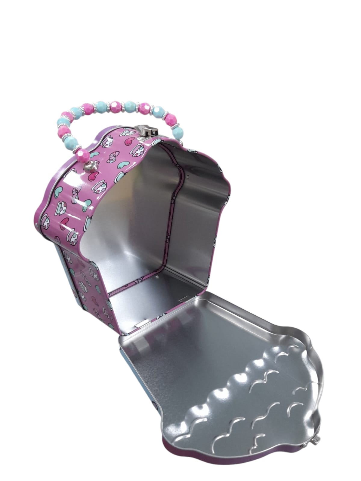 Hello Kitty Tin Box Cupcake Shape.