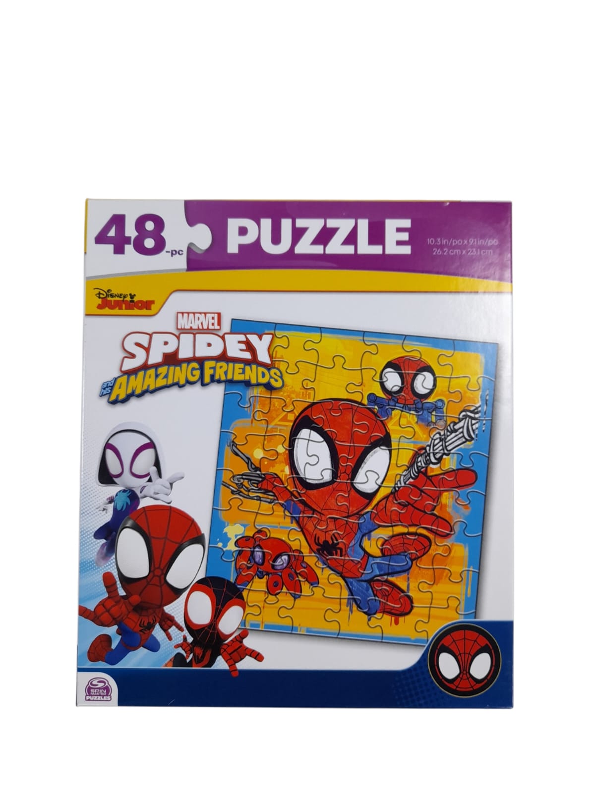 Rompecabezas Spidey & Friends - Puzzles de 24, 48 y 100 Piezas.