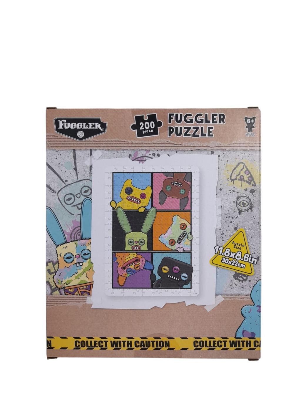 Rompecabezas Fuggler de 200 Piezas – 4 Diseños Coleccionables
