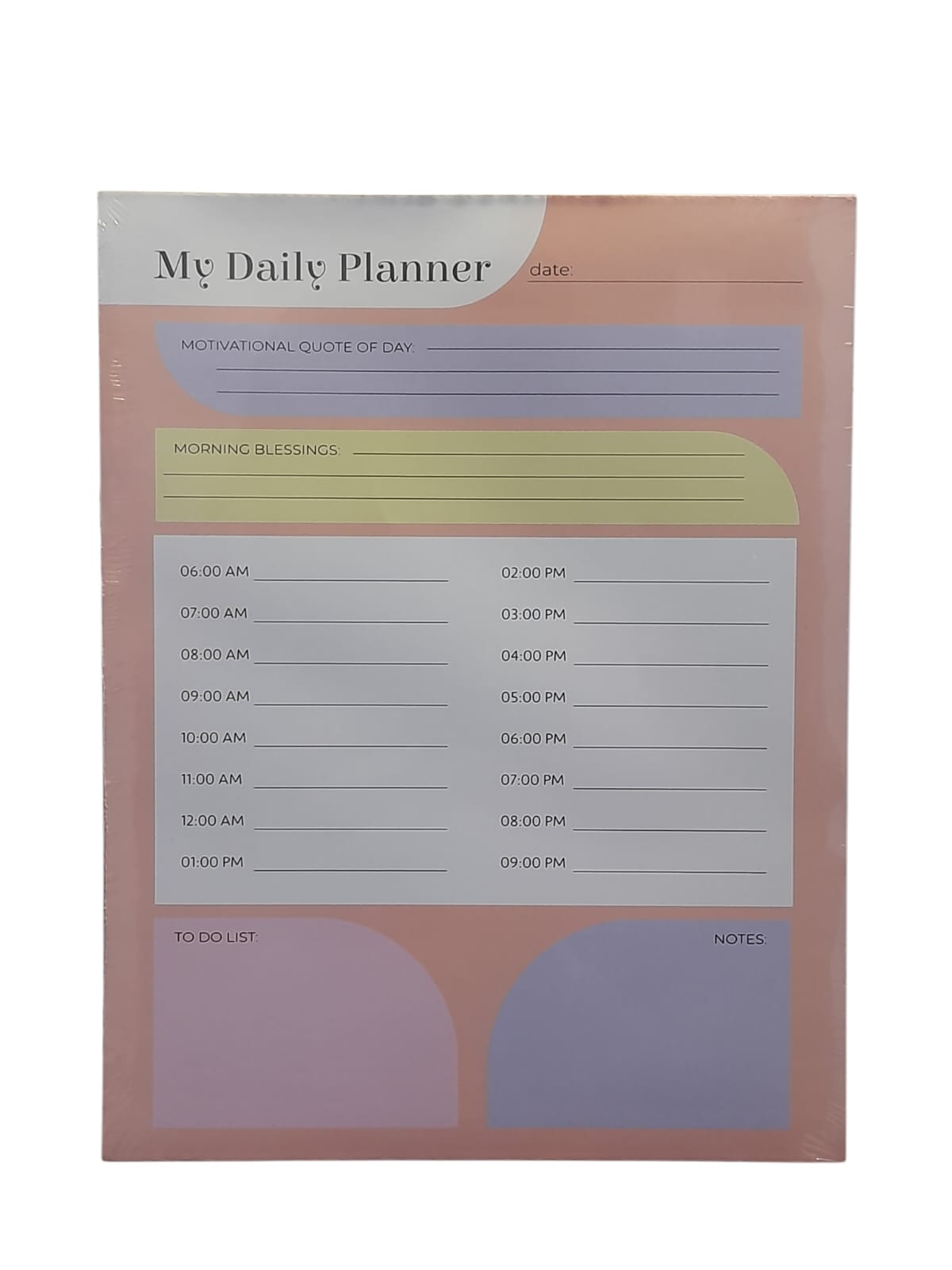 Daily Planner Desprendible
