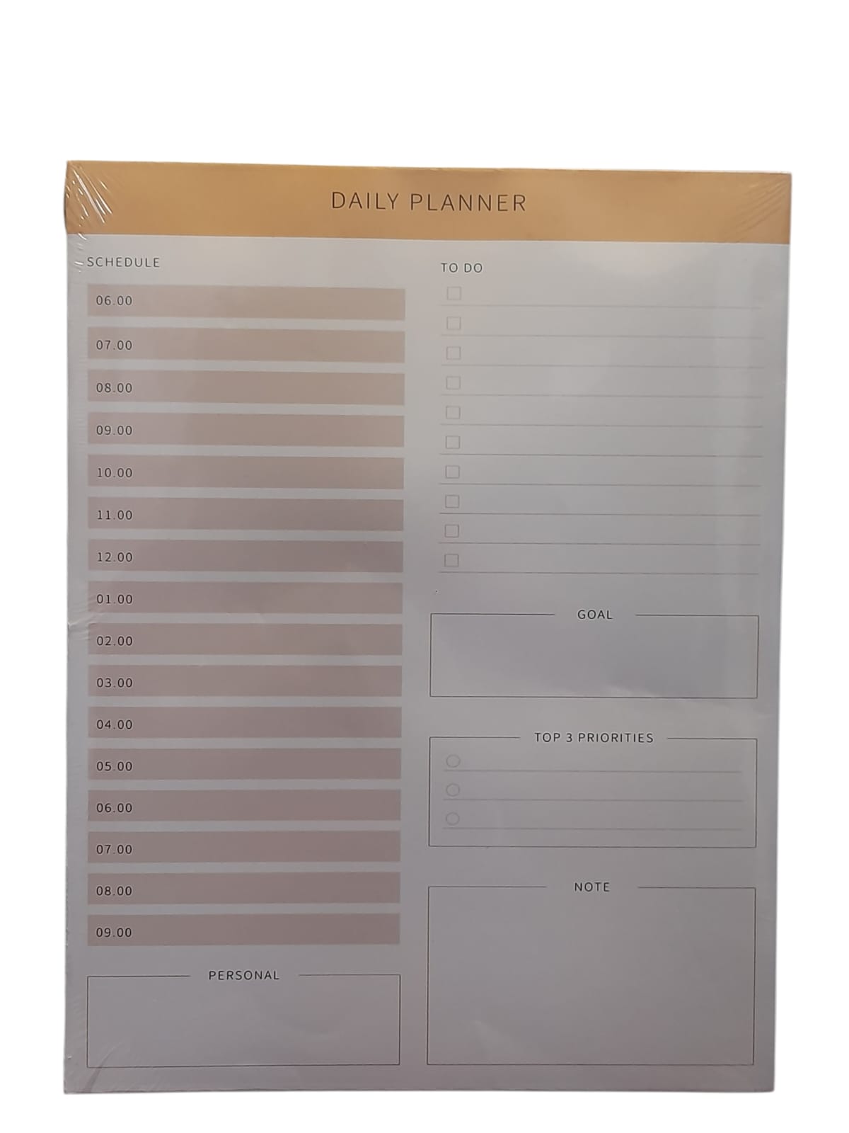 Daily Planner Desprendible