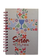 Libretas con Mensajes Bíblicos de Carpeta Dura (6"x8.5")