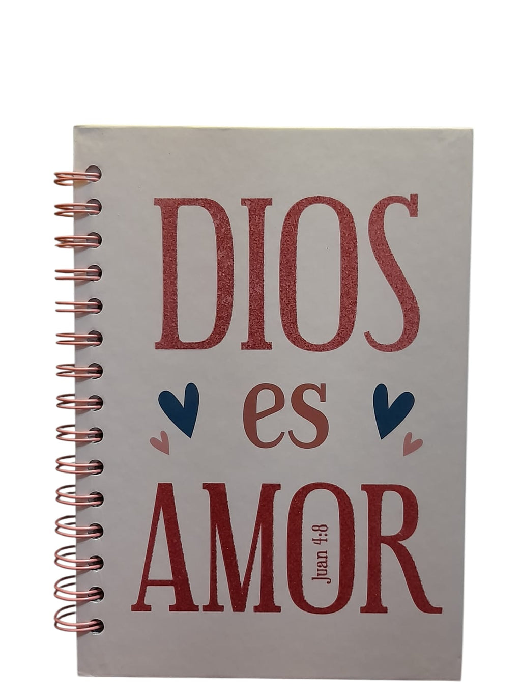Libretas con Mensajes Bíblicos de Carpeta Dura (6"x8.5")