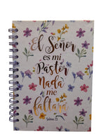 Libretas con Mensajes Bíblicos de Carpeta Dura (6"x8.5")