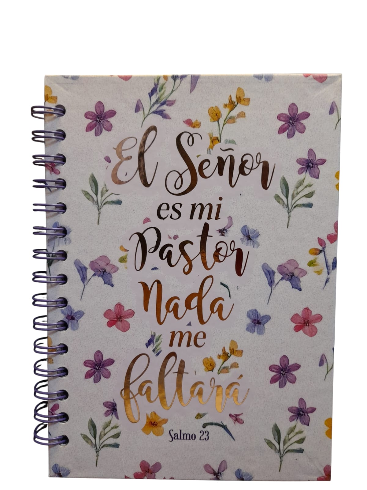 Libretas con Mensajes Bíblicos de Carpeta Dura (6"x8.5")