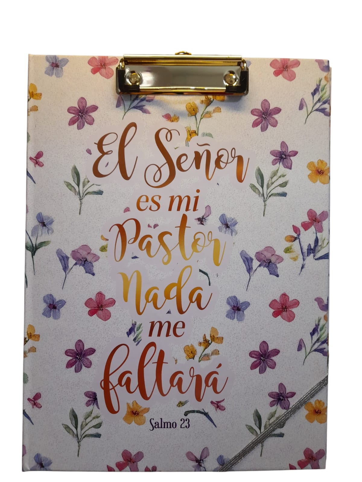 Libreta "Clipfolio" con Mensajes Bíblicos