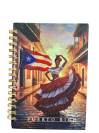 Souvenir de Puerto Rico - Libretas de Argolla / Carpeta Dura (6"x8.5")