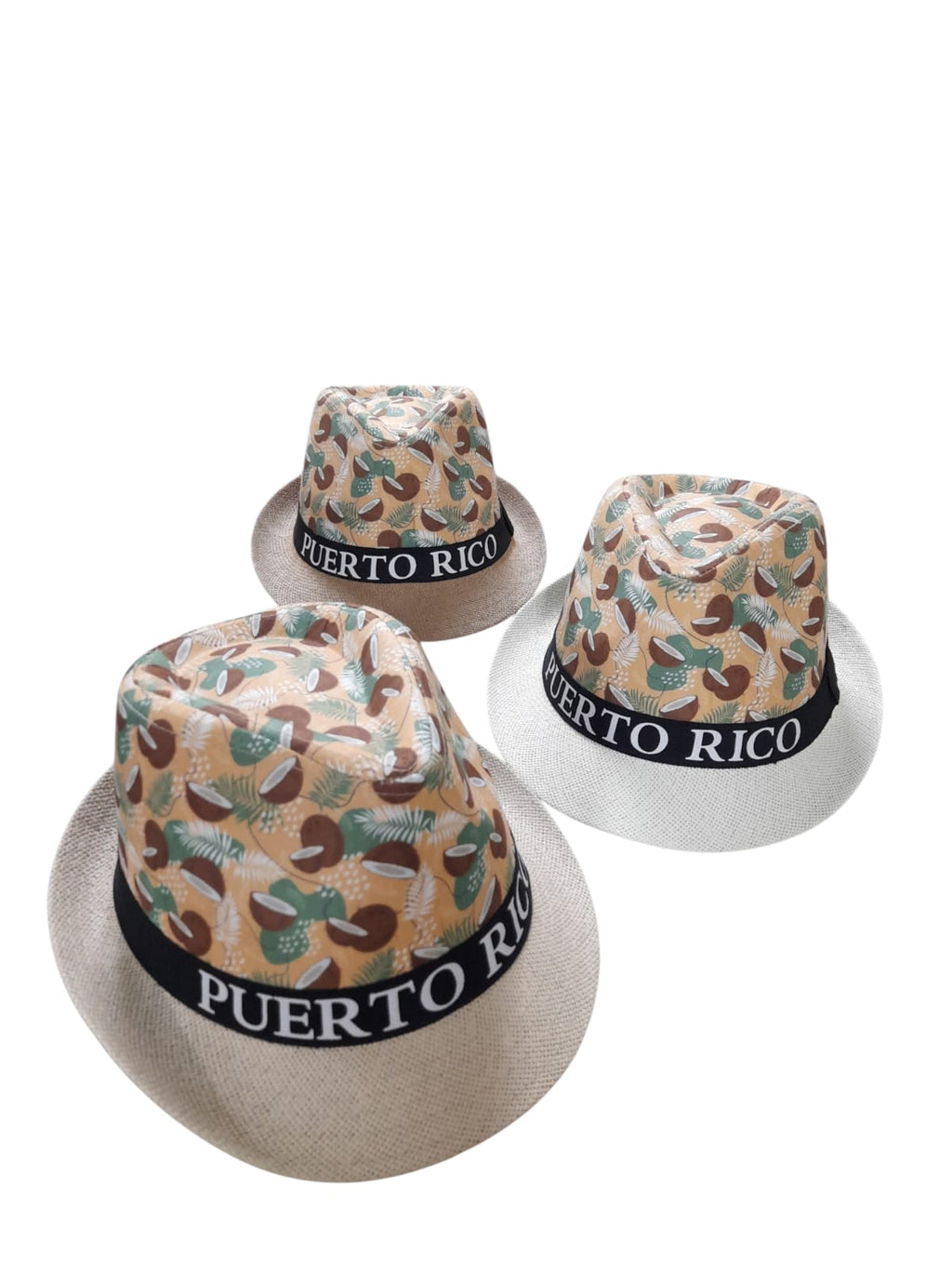 Souvenir - Fedora con Diseño de Cocos
