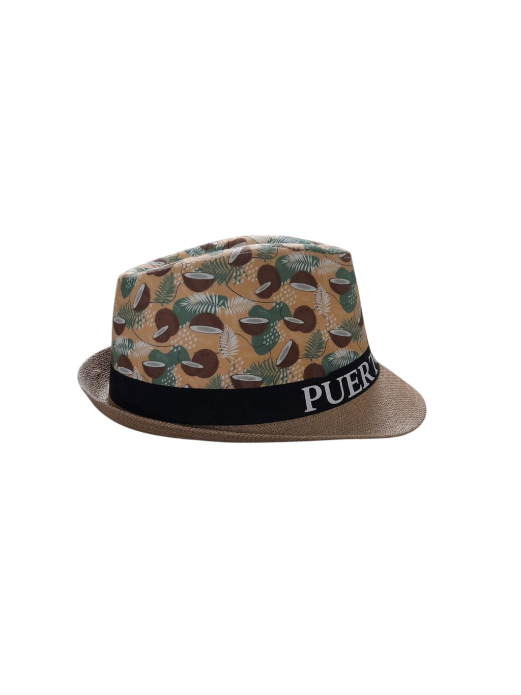 Souvenir - Fedora con Diseño de Cocos
