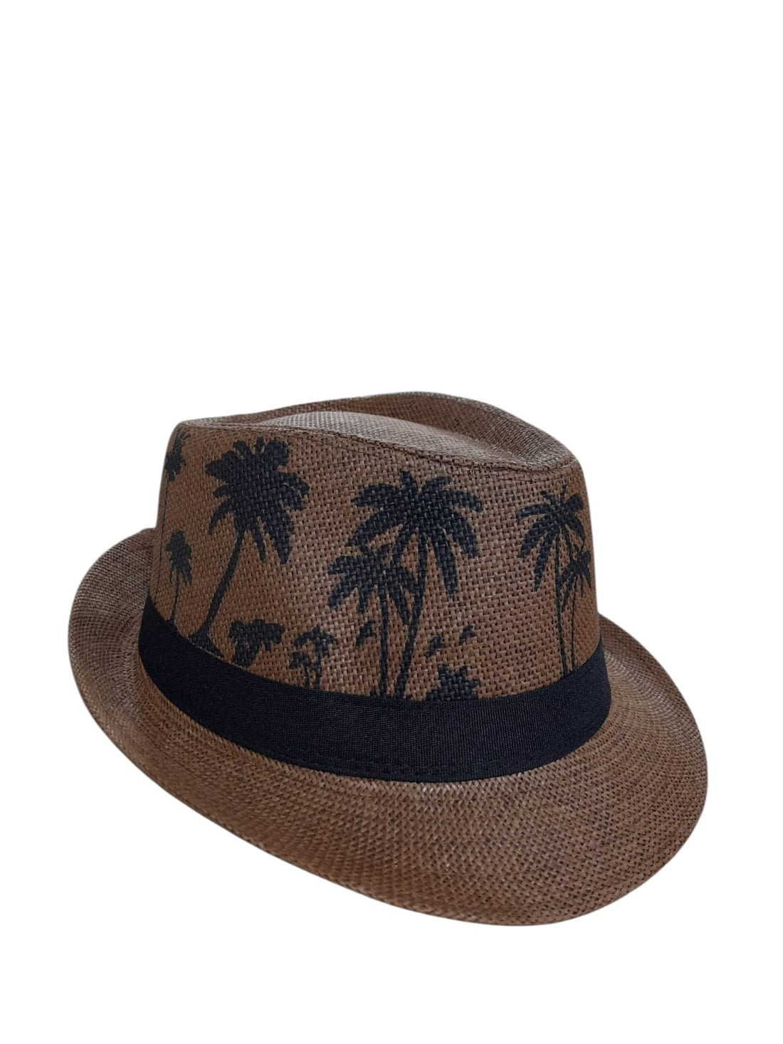 Fedora Tropical - Diseño de Palmas en la Copa