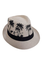 Fedora Tropical - Diseño de Palmas en la Copa