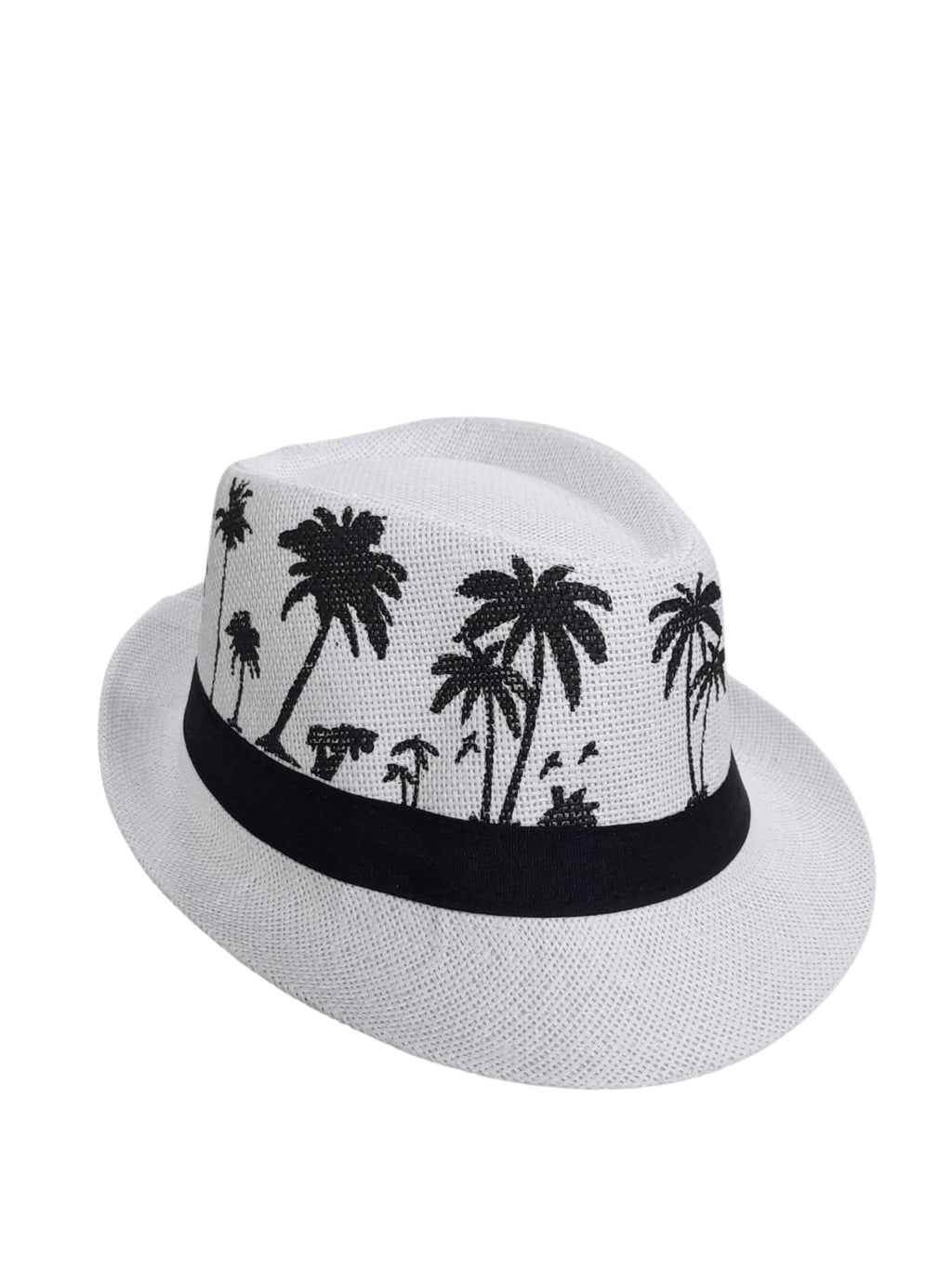 Fedora Tropical - Diseño de Palmas en la Copa