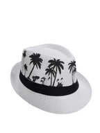 Fedora Tropical - Diseño de Palmas en la Copa