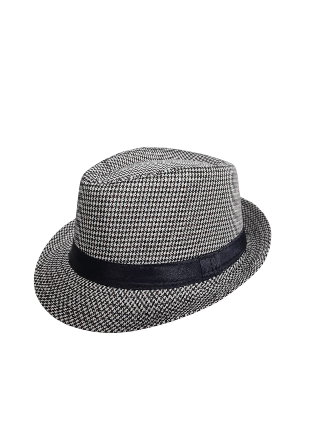 Fedora Clásica (Houndstooth Pattern)