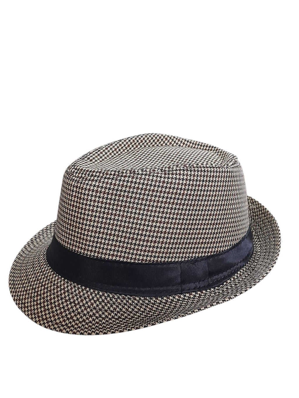 Fedora Clásica (Houndstooth Pattern)