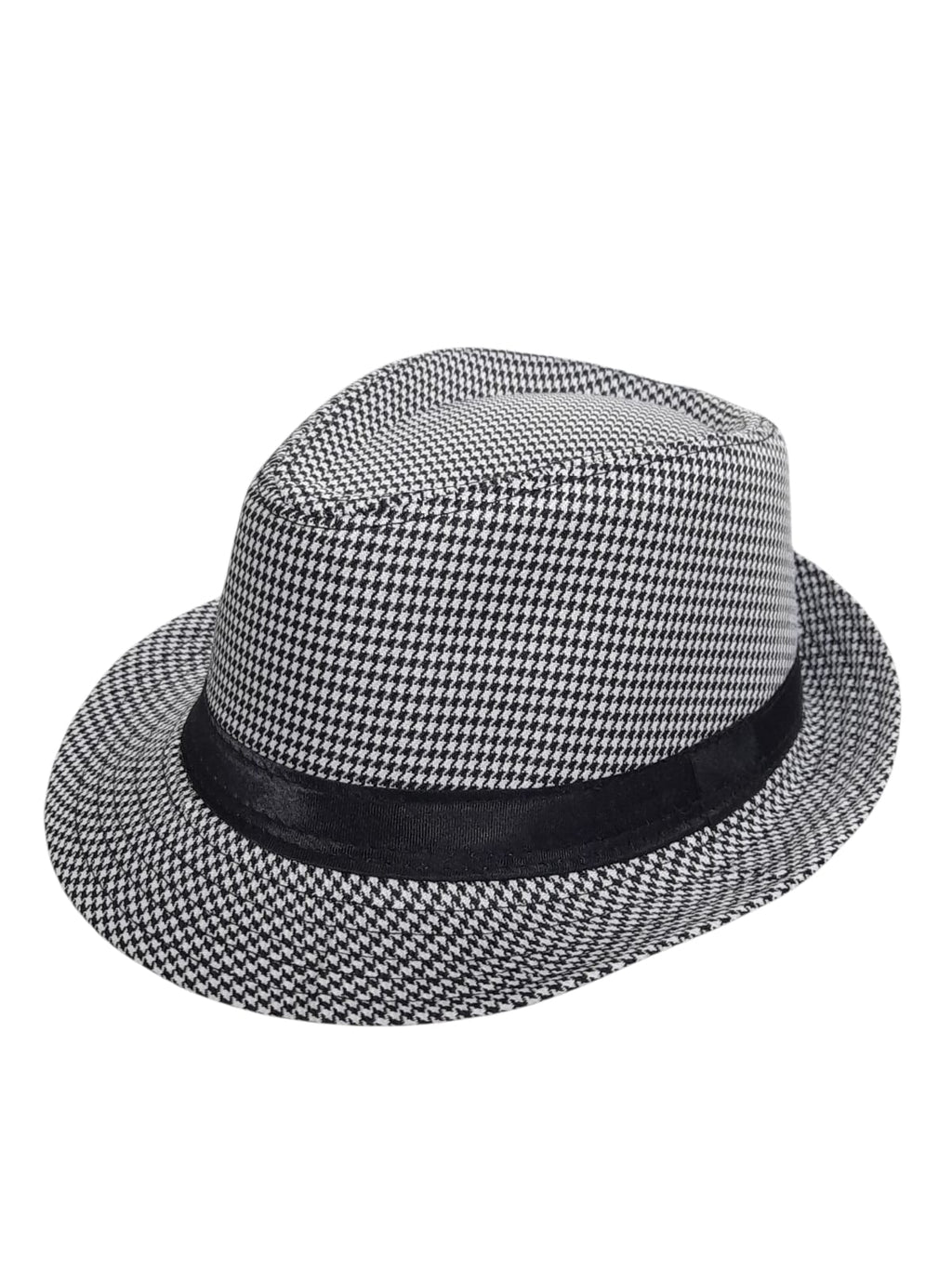 Fedora Clásica (Houndstooth Pattern)