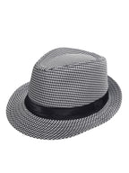 Fedora Clásica (Houndstooth Pattern)