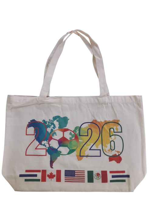Tote Bag Soccer 2026 – Bolsa Reutilizable