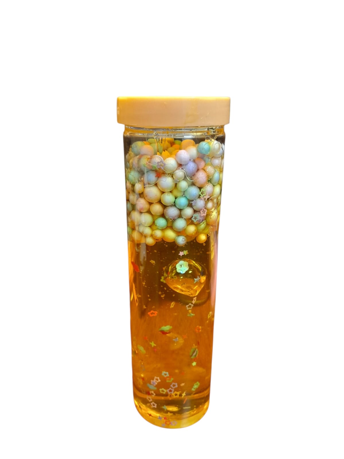 Foam Bead Glitter Slime Tubes
