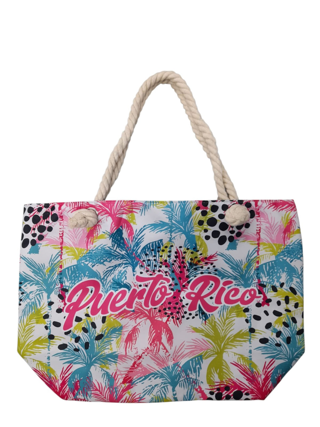 Puerto Rico Summer Tote Bag | Diseños Tropicales