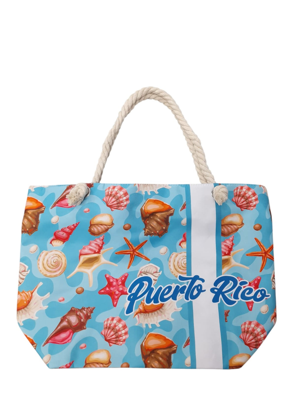 Puerto Rico Summer Tote Bag | Diseños Tropicales
