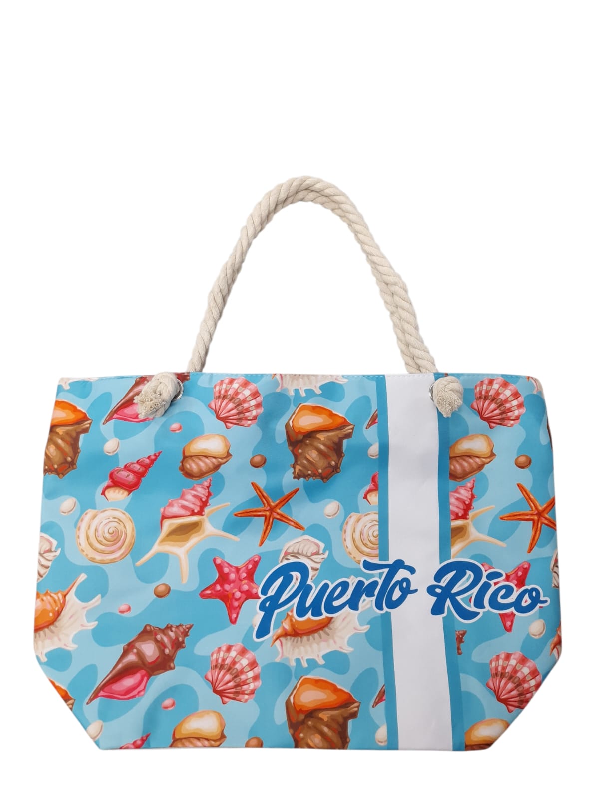 Puerto Rico Summer Tote Bag | Diseños Tropicales