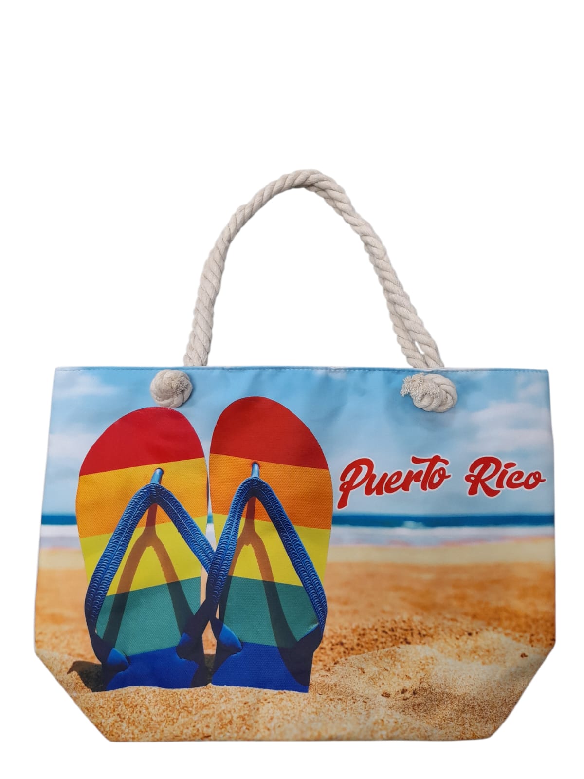 Puerto Rico Summer Tote Bag | Diseños Tropicales