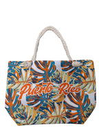 Puerto Rico Summer Tote Bag | Diseños Tropicales