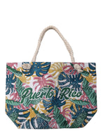 Puerto Rico Summer Tote Bag | Diseños Tropicales