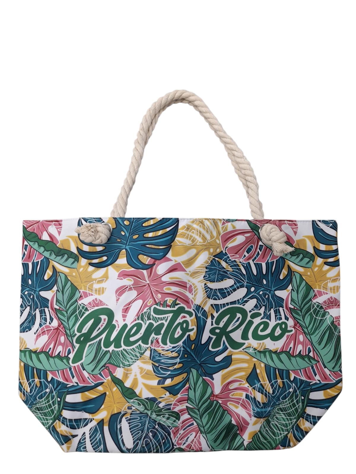 Puerto Rico Summer Tote Bag | Diseños Tropicales