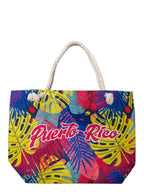 Puerto Rico Summer Tote Bag | Diseños Tropicales