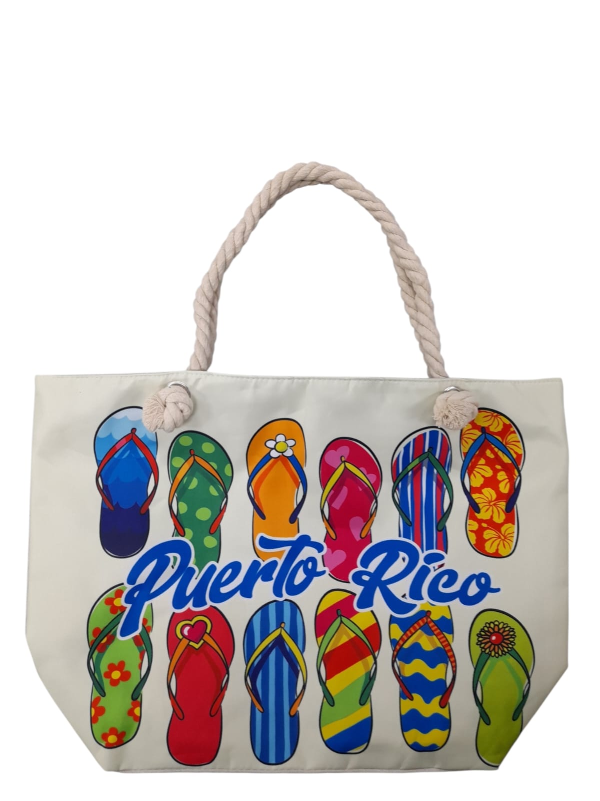 Puerto Rico Summer Tote Bag | Diseños Tropicales