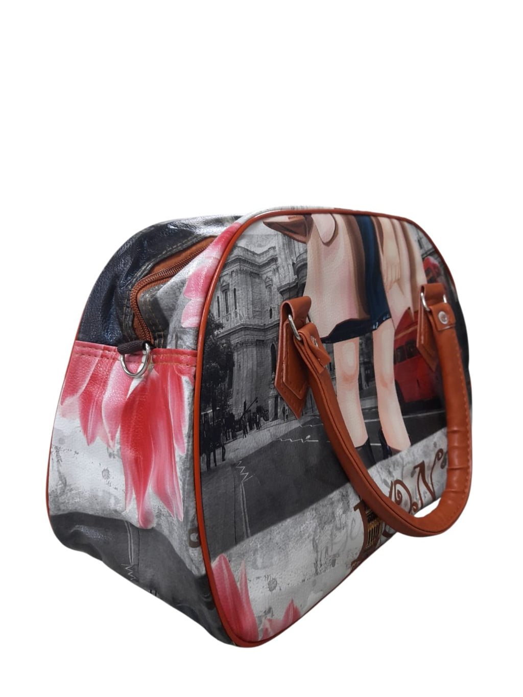 Cartera de Mano con Diseño Ilustrado