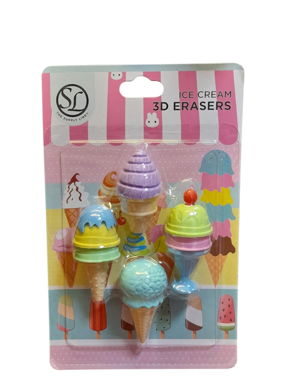 Gomas de Borrar 3D en Miniatura Coleccionables
