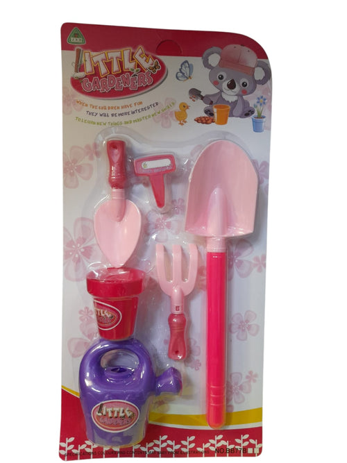 Little Gardeners – Set de Jardinería en Tonos Rosas