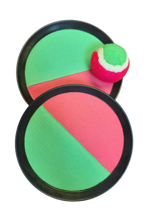Juego de Paletas Atrapa Pelota con Velcro