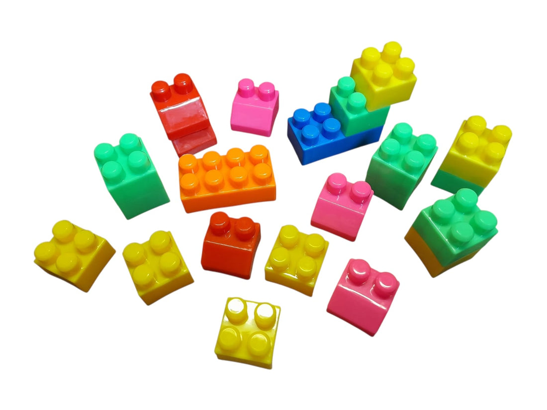Creative Bricks – Set de 22 Bloques de Construcción Coloridos