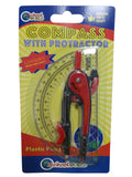 Compass with Protractor