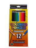 A+ Homework - Set de 12 Lápices de Colores