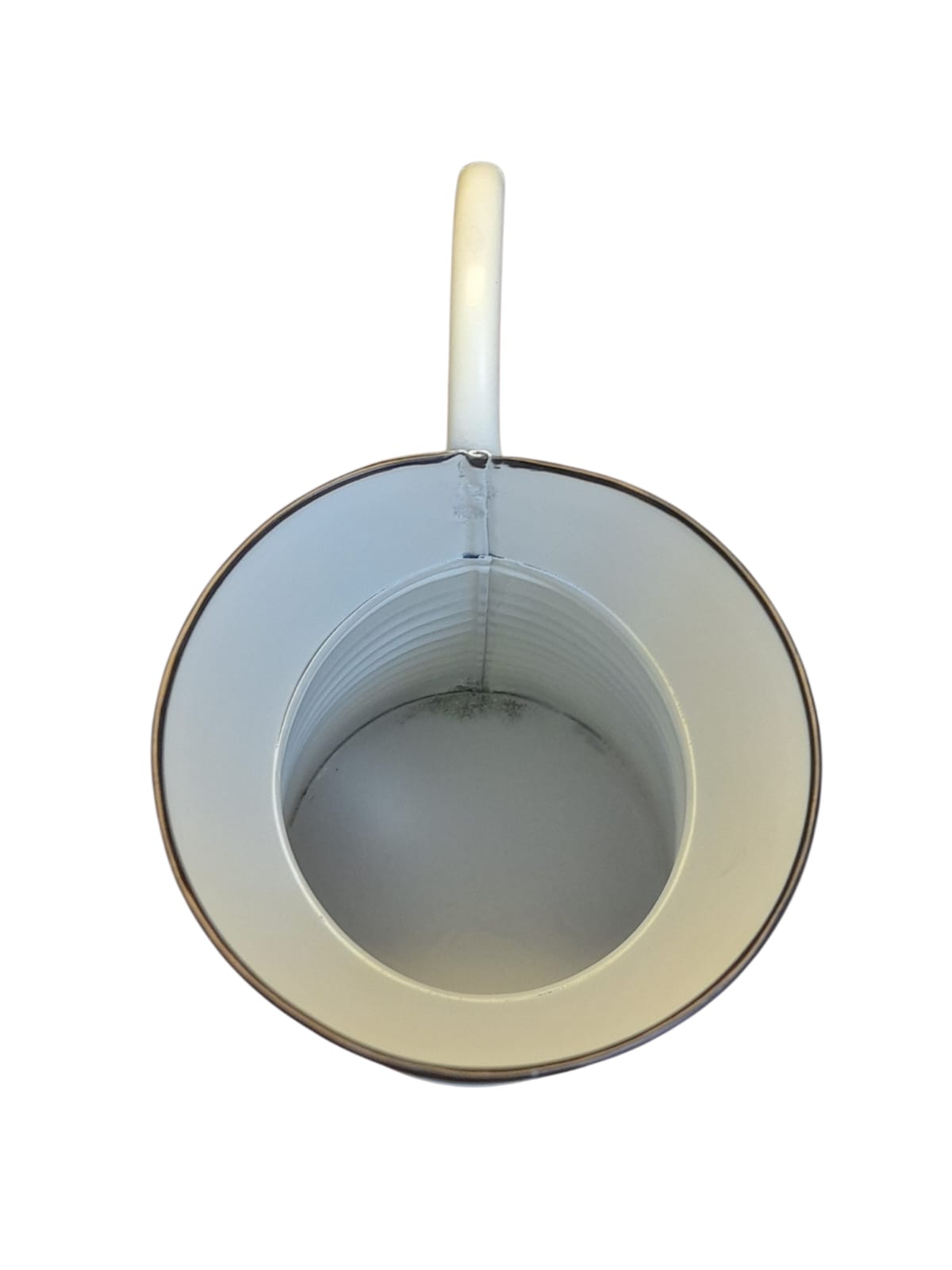 Florero de Aluminio Blanco - Estilo Jarra