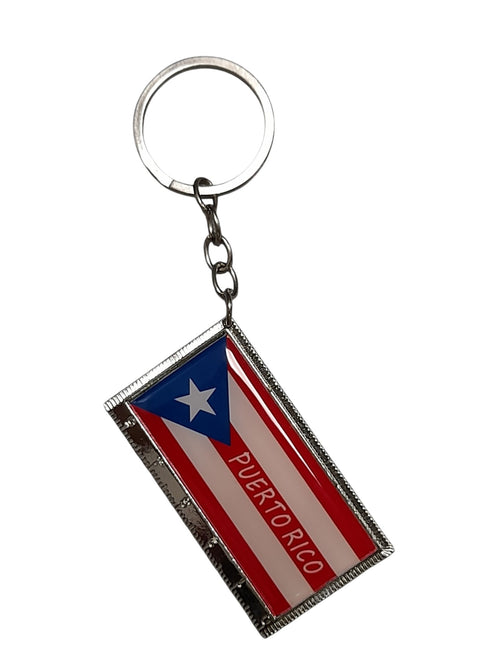 Souvenirs - Llaveros de Metal con Bandera