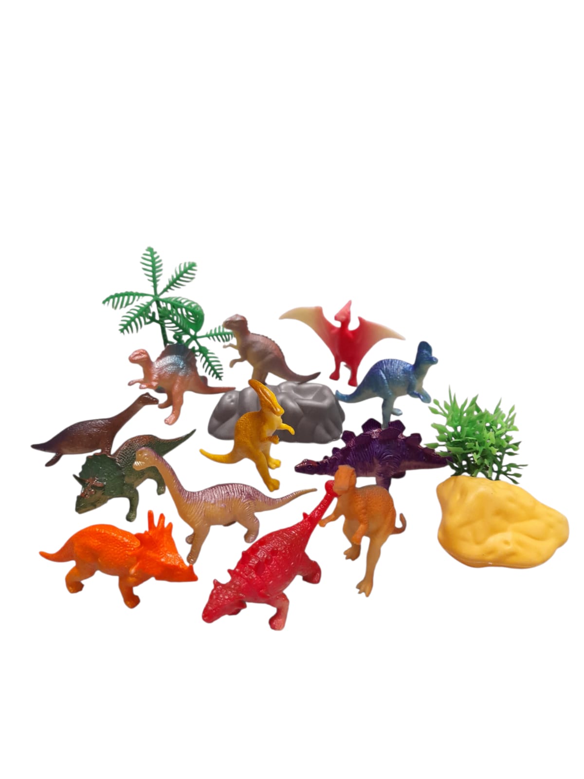 Set de 16 Mini Figuras de Animales con Accesorios